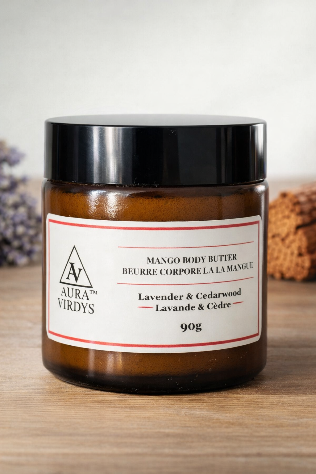 Beurre Corporel à la Mangue, à la Lavande et au Bois de Cèdre 90 g