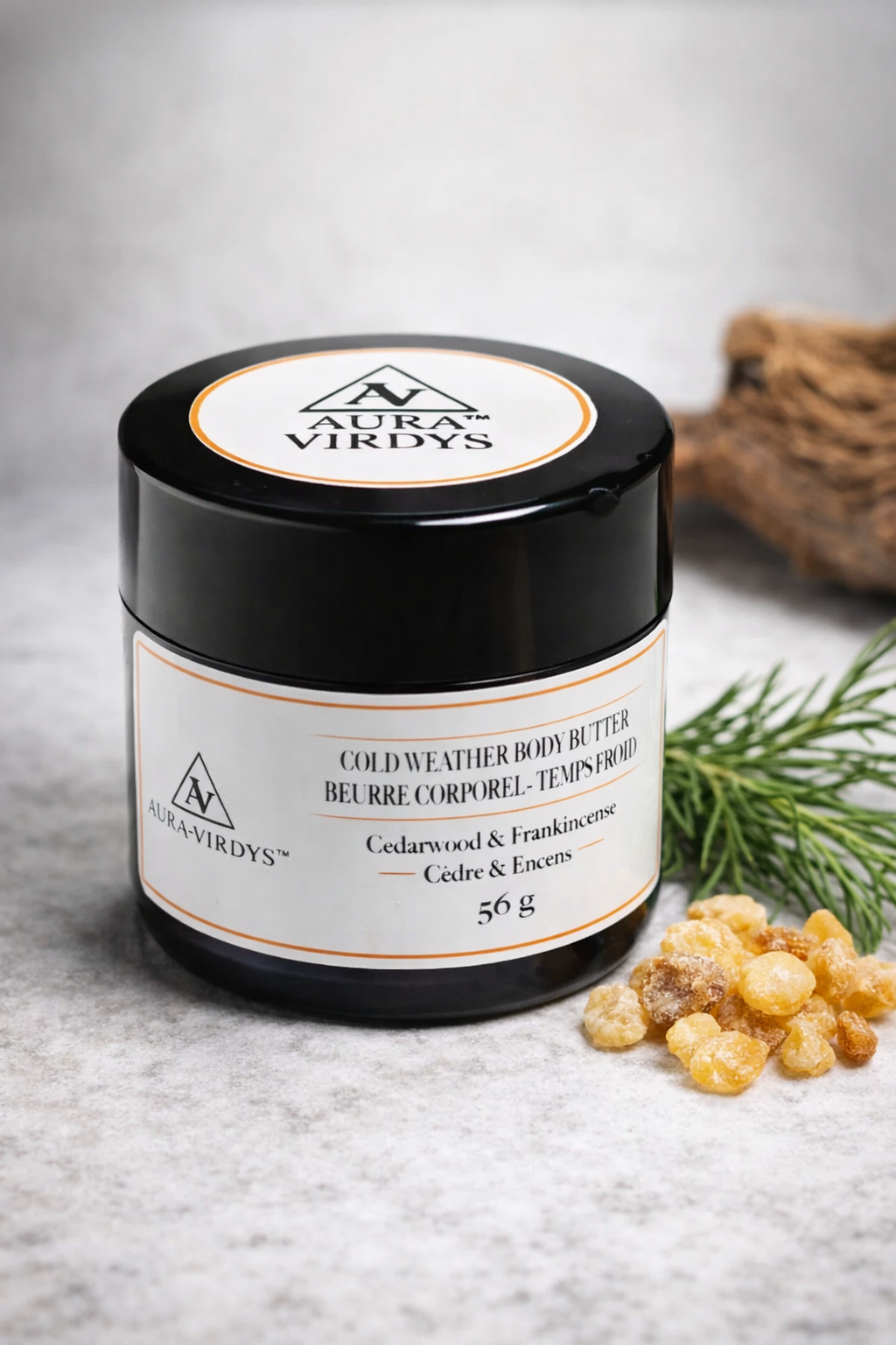 Beurre Corporel pour Temps Froid – Cèdre et Encens